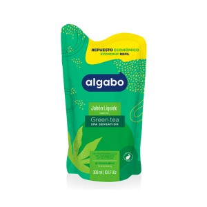 ALGABO JABON LIQUIDO DOY PACK 300ml GREEN TEA